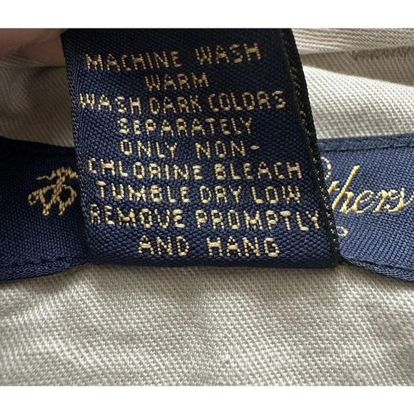 Brooks Brothers Men's Size W40/L34 Khaki Clark Lightweight Advantage Chino Pants - Picture 8 of 12